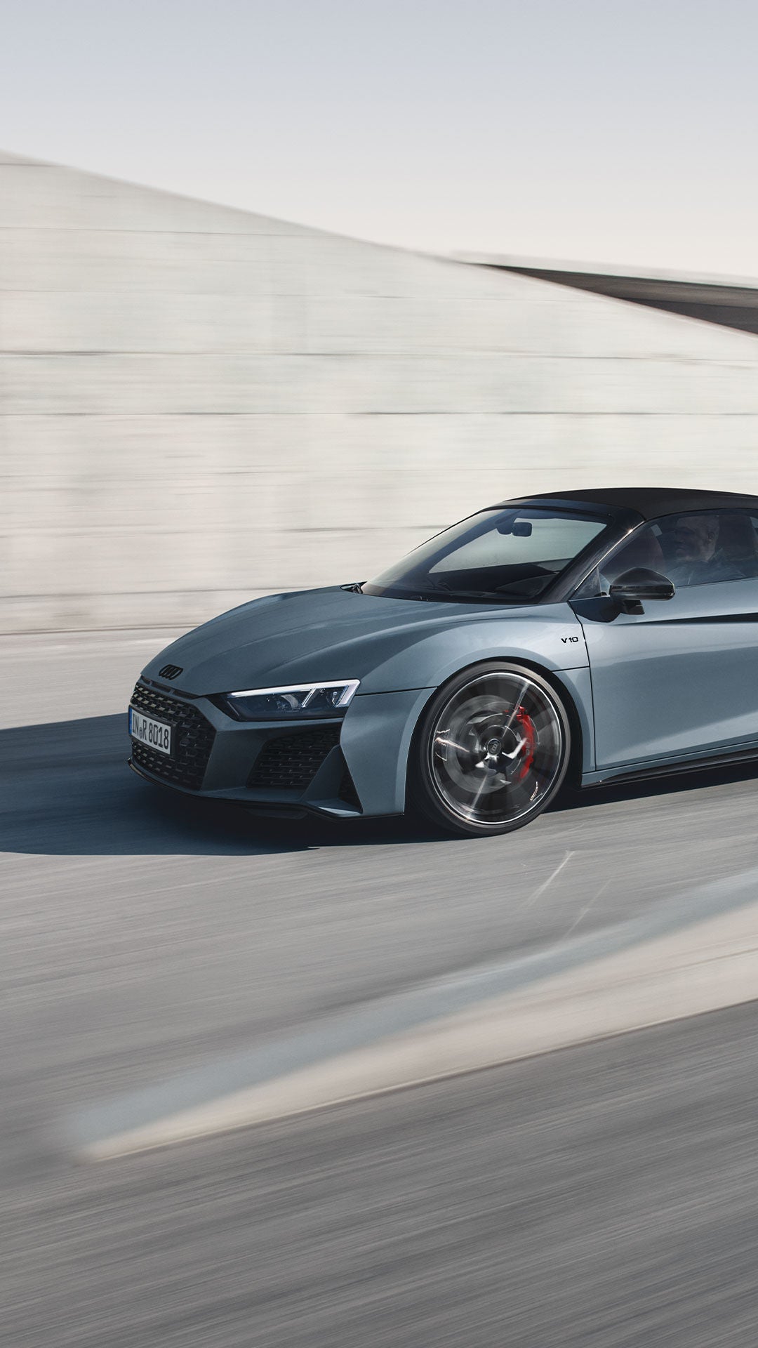 R8 Spyder v10 Performance Seiten Ansicht