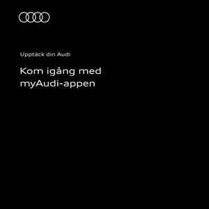 Kom igång med myAudi-appen: Instruktionsvideon använder tydliga animationer och skärmbilder för att visa hur du kommer igång med myAudi-appen.