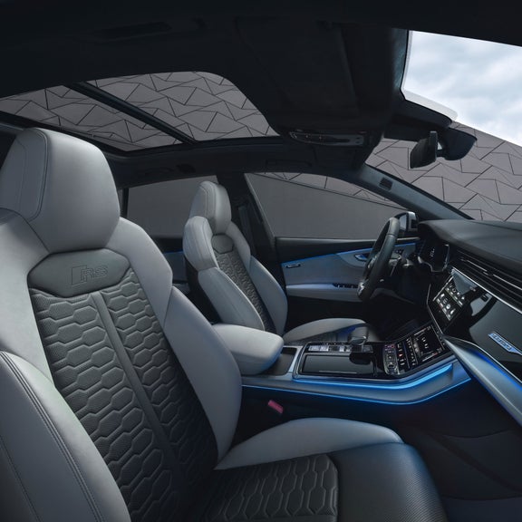 Vue intérieure Audi RS Q8