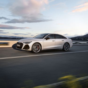  Audi A6 Sedan e-hybrid dynamic side view