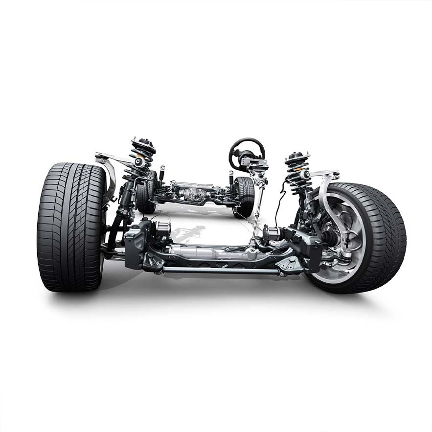 Audiのサスペンション