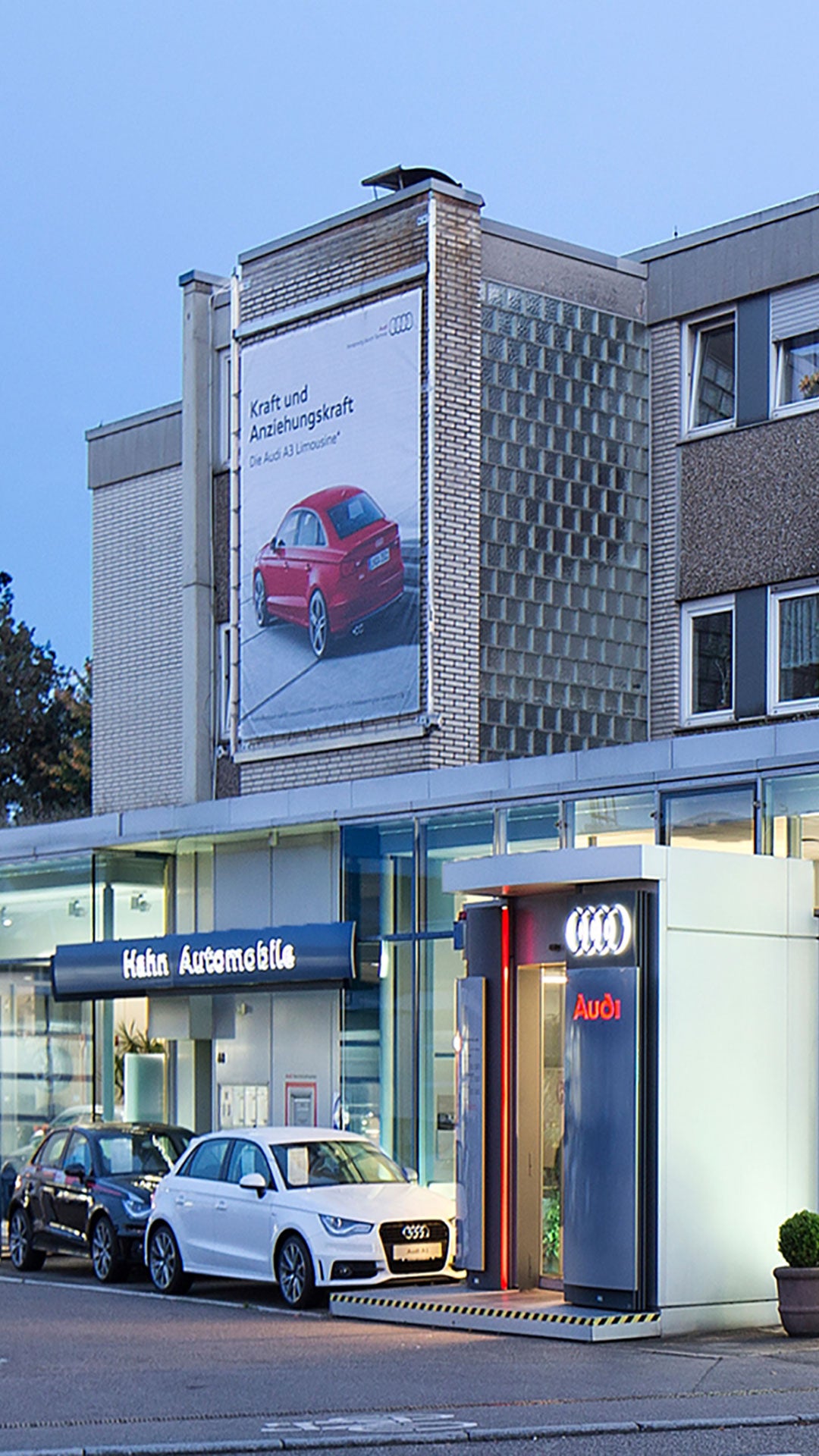 Außenansicht Hahn Automobile Niederlassung Fellbach