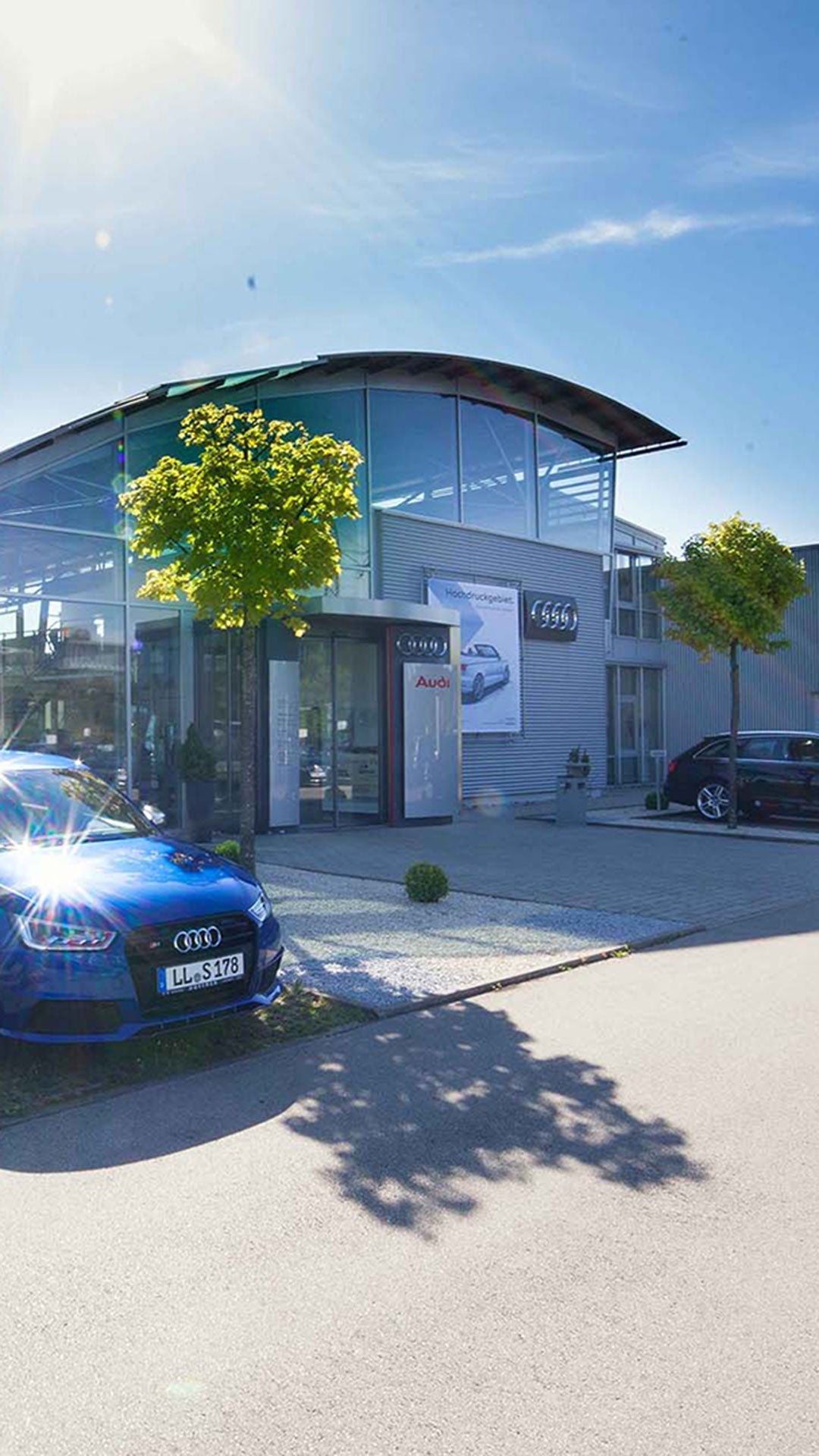 Außenansicht Autohaus Huttner