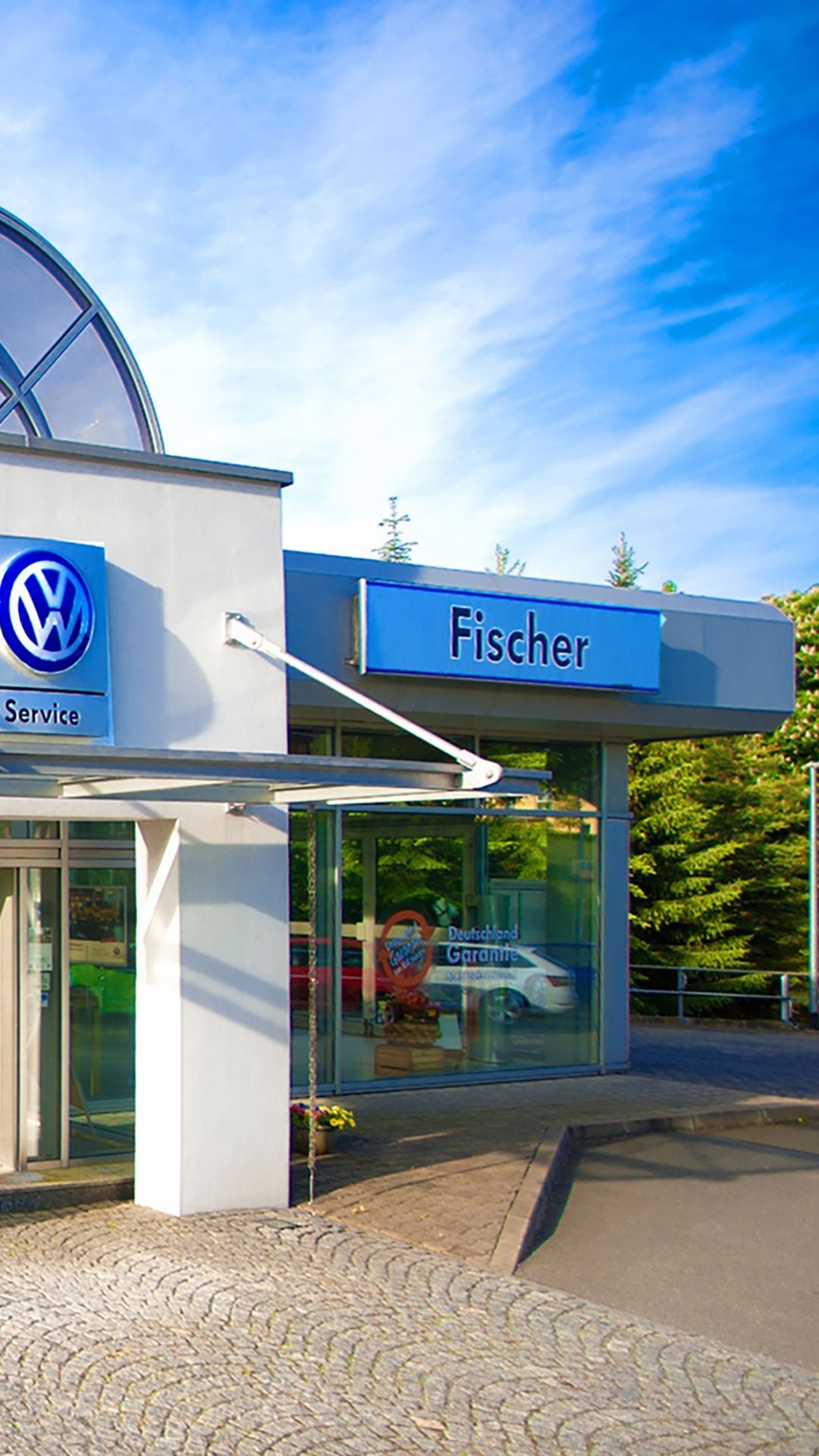 Außenansicht Autohaus Fischer GmbH & Co.KG