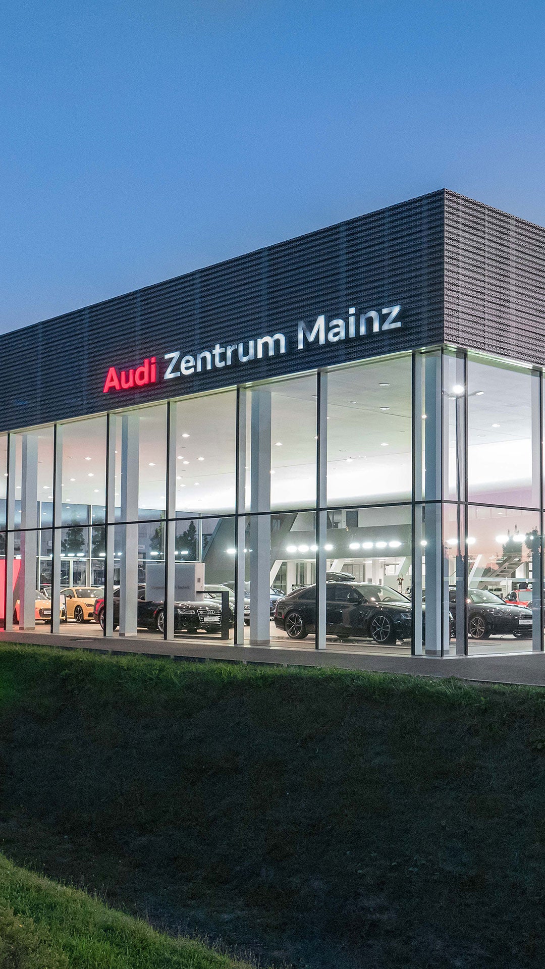Außenansicht Audi Zentrum Mainz