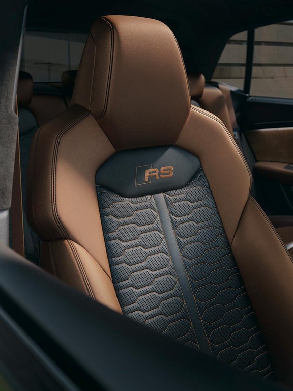 Audi RS Q8 with leather interior