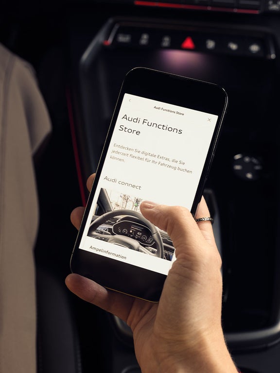 Audi A3 Sportback Amazon Music Functions on Demand