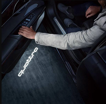 Audi LED entry lights