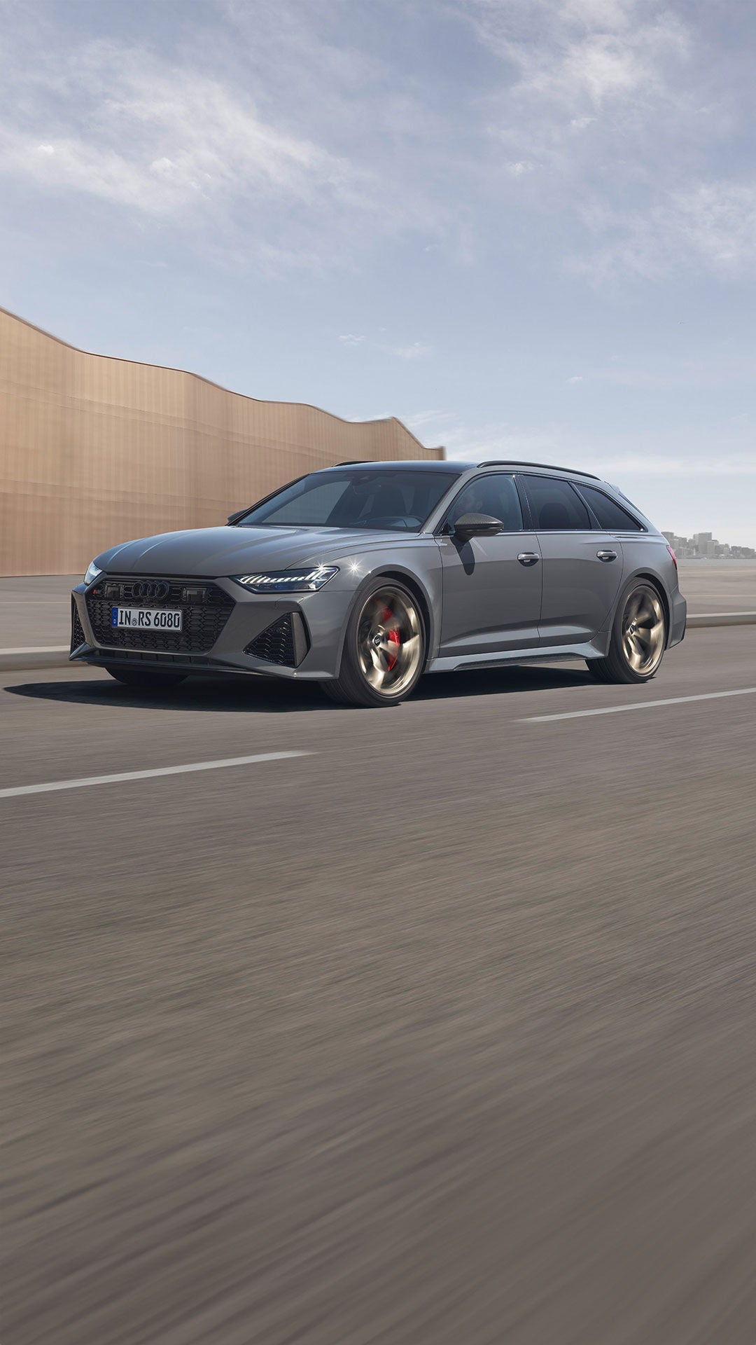 Foto del motor del Audi RS 6 Avant performance