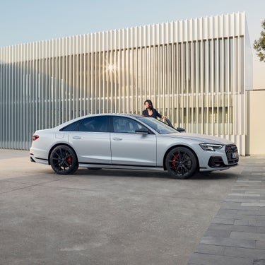 Driving dynamics view Audi S8