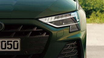 Audi A3のLEDヘッドライト