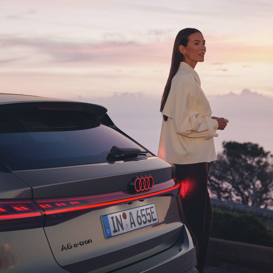 Audi A6 Avant e-tron takakuva