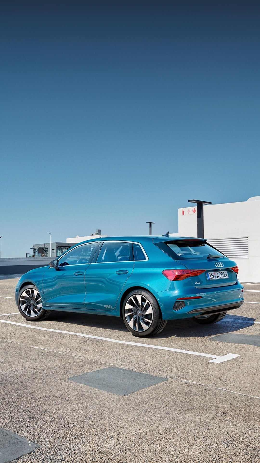 Foto de un Audi Sportback, un coche deportivo de Audi de segunda mano. 