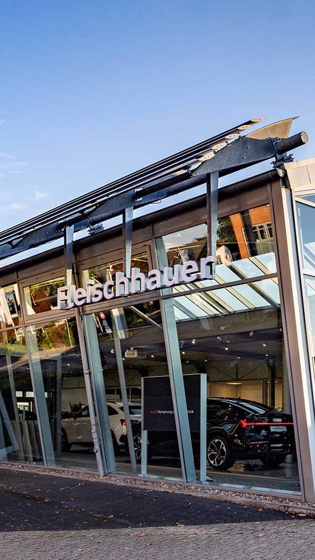 Außenansicht Autohaus Fleischhauer Porz