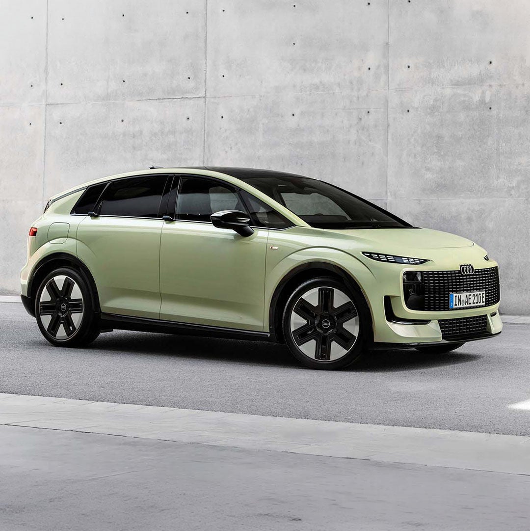 Audi A2 e-tron Pistasjgrønn