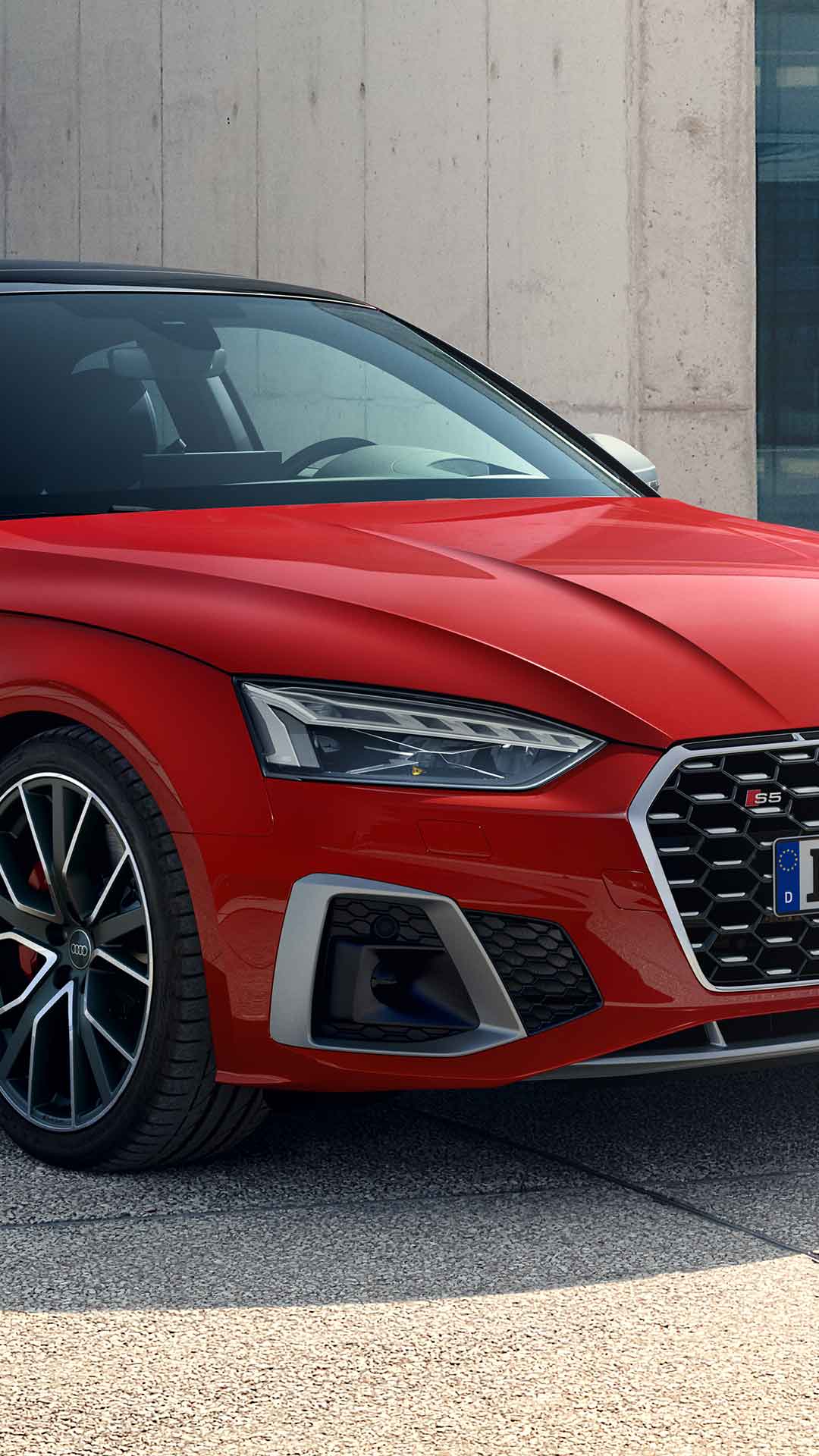 Front view Audi S5 Coupe