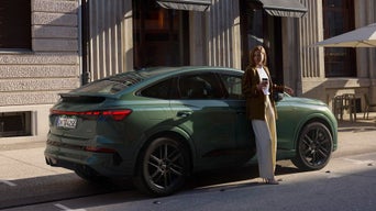 Foto de un Audi Q4 Sportback e-tron. 