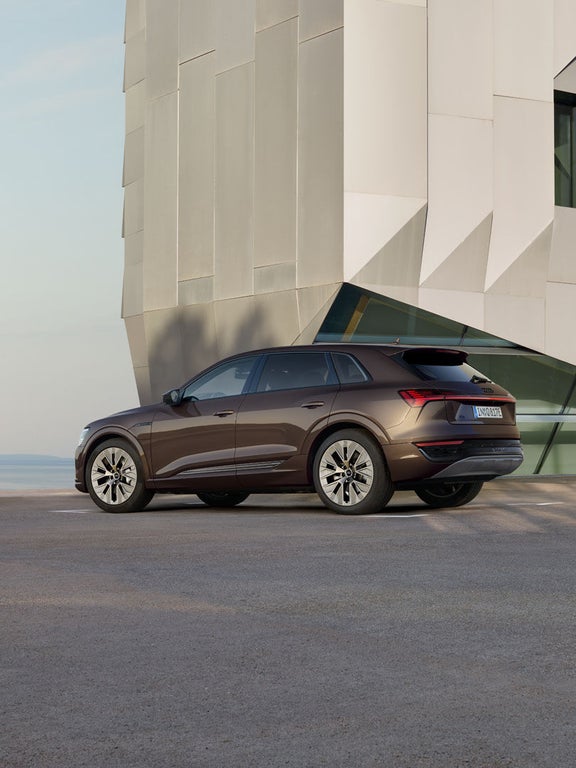 Heckansicht Q8 e-tron