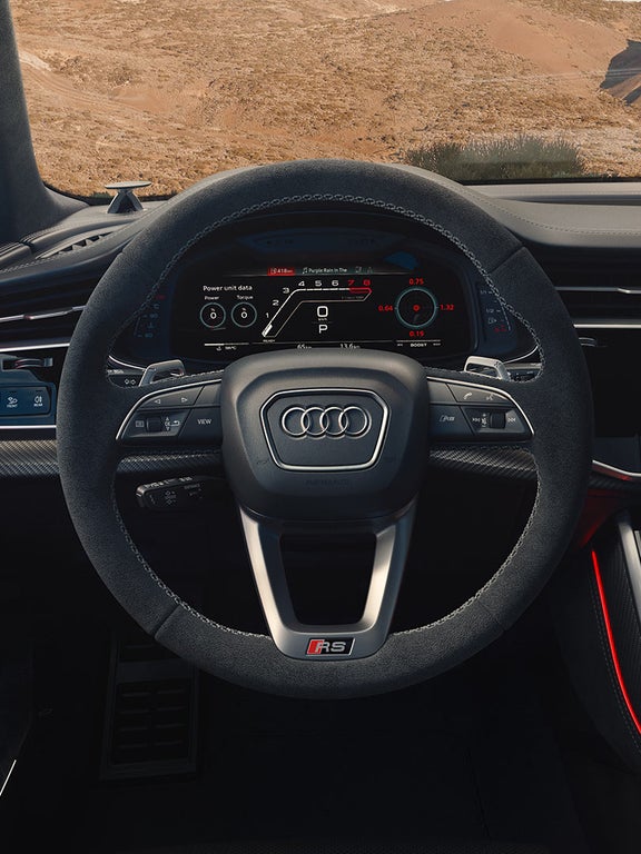 Audi RS Q8 interior MMI