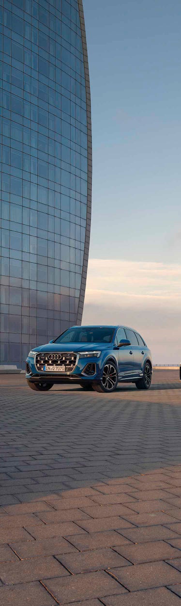 Audi vista lateral Q7 SUV