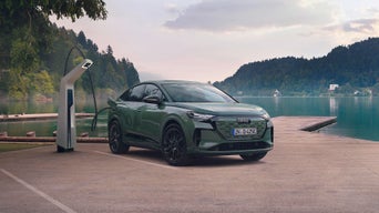 Foto de las medidas del Audi Q4 Sportback e-tron. 