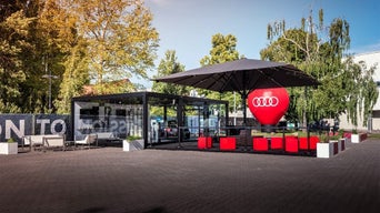 Stand der Umweltstiftung beim Greentech Festival 2024