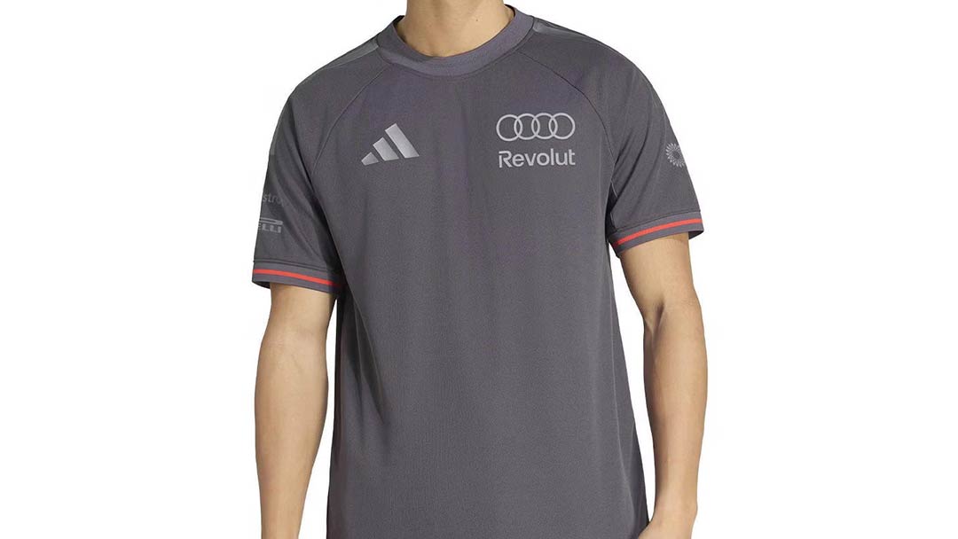 Audi Revolut F1® Teamとadidasのコラボレーションによる、オーセンティックドライバージャージのイメージ