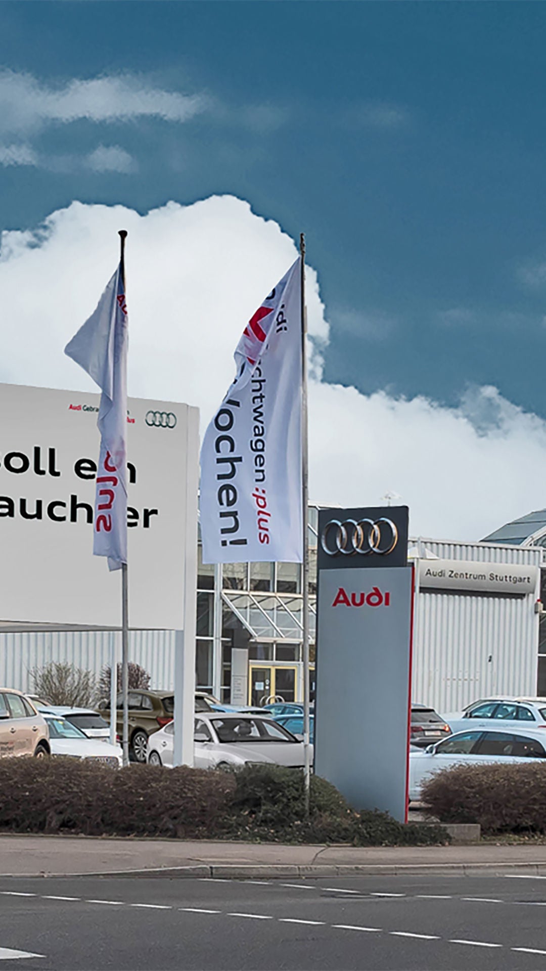 Außenansicht Audi Stuttgart - Standort Böblingen