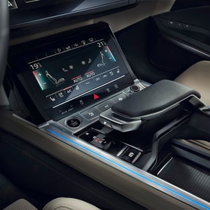 Close up of an Audi's panel