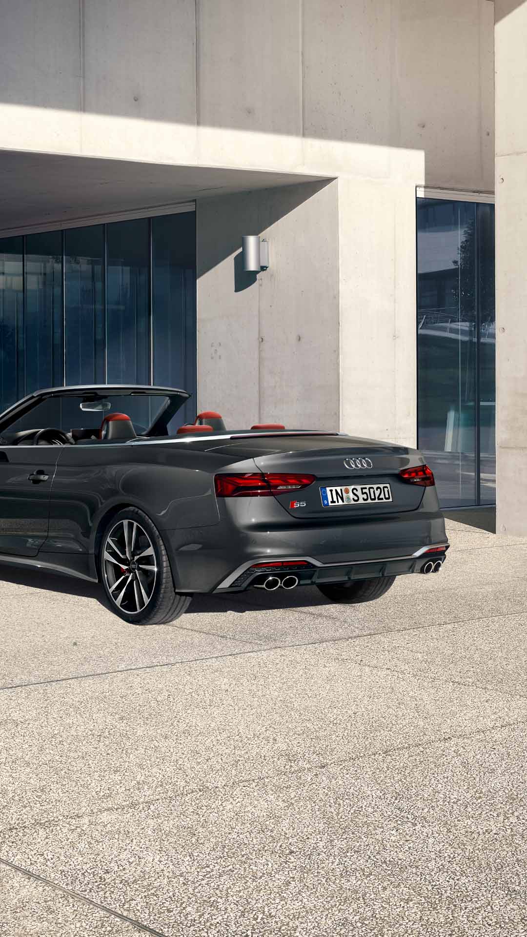 Audi S5 Cabriolet rear view