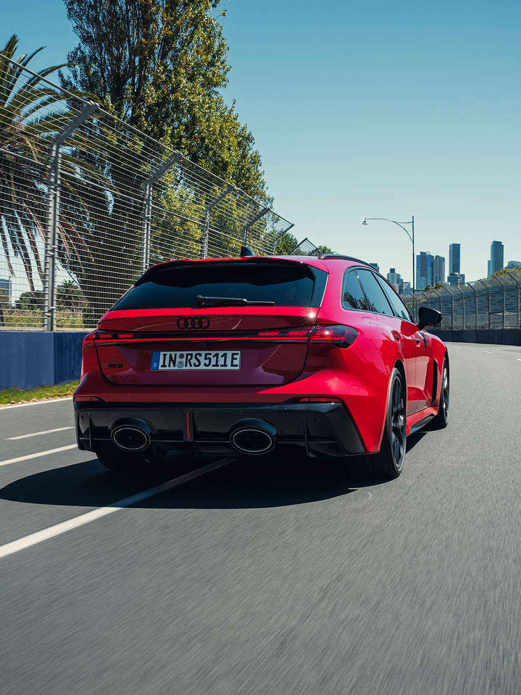 Audi RS 5 Avant sett bakfra