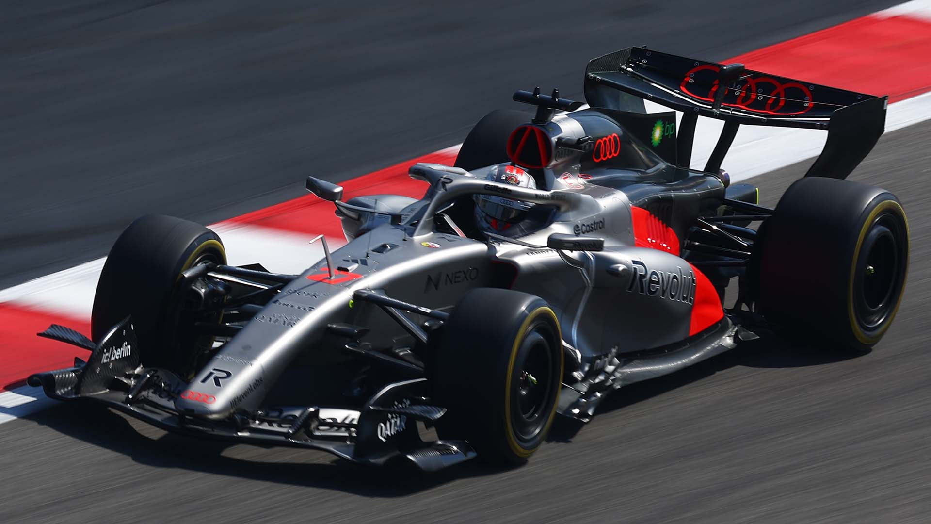 A picture showing the Audi R26.