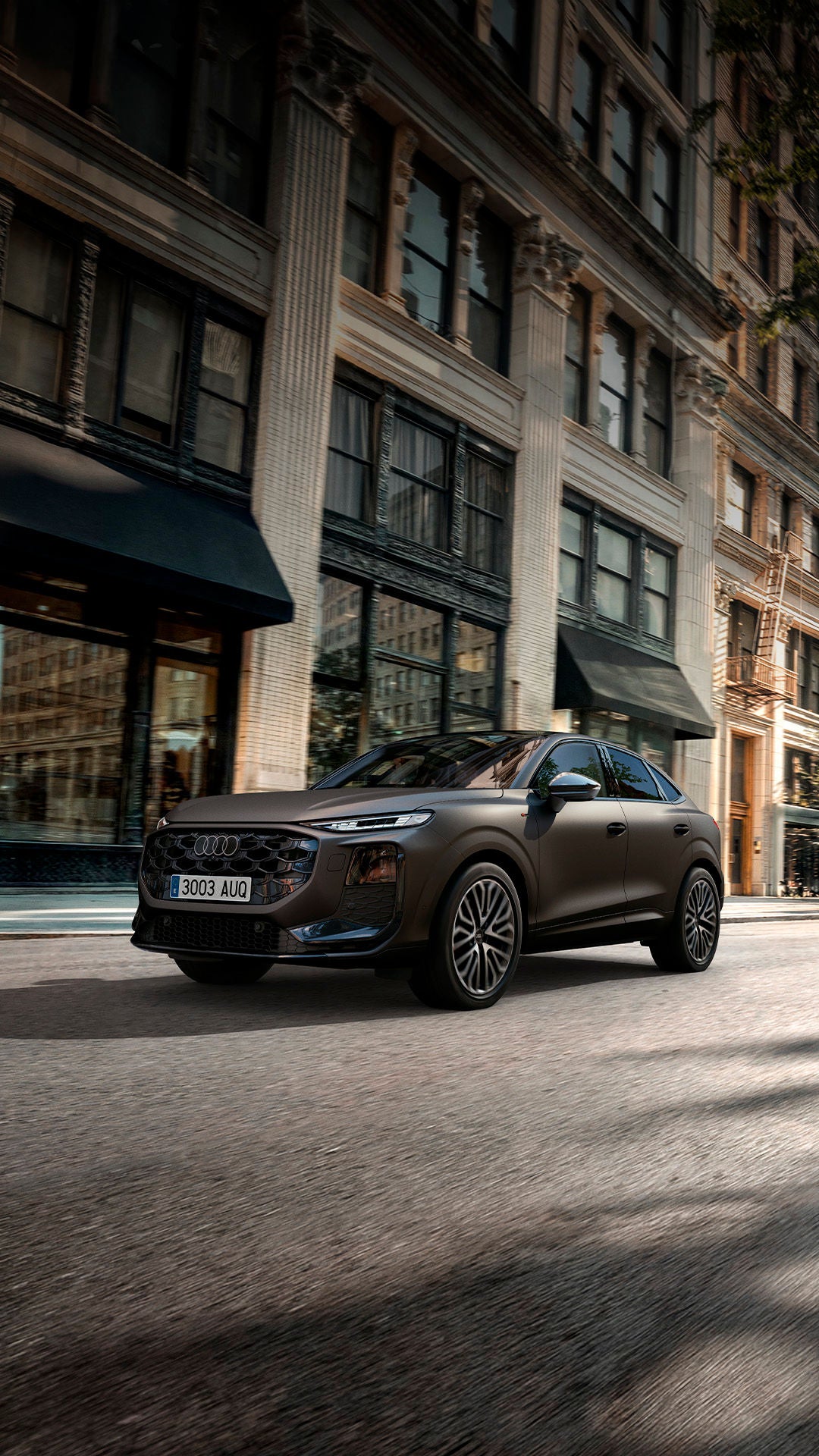 Foto de la nueva oferta de financiación del Audi Q3 Sportback. 