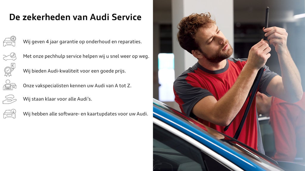 De zekerheden van Audi Service
