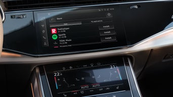 MMI-Display Audi Q8
