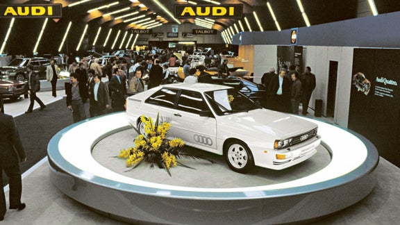 Il primo prototipo dell’Audi quattro