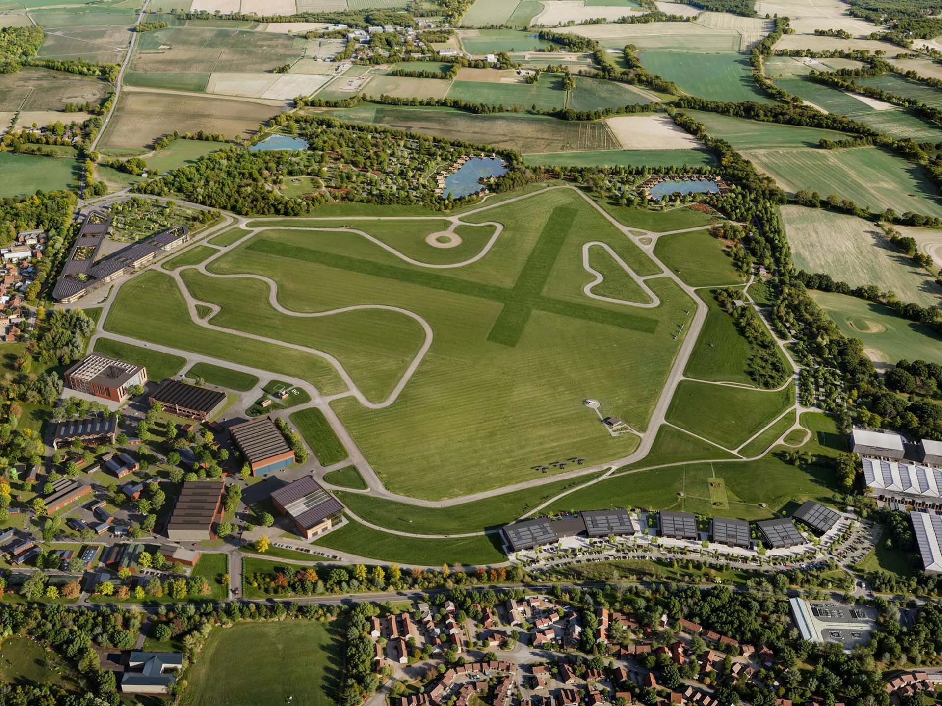 A picture showing the facility in Bicester in England.