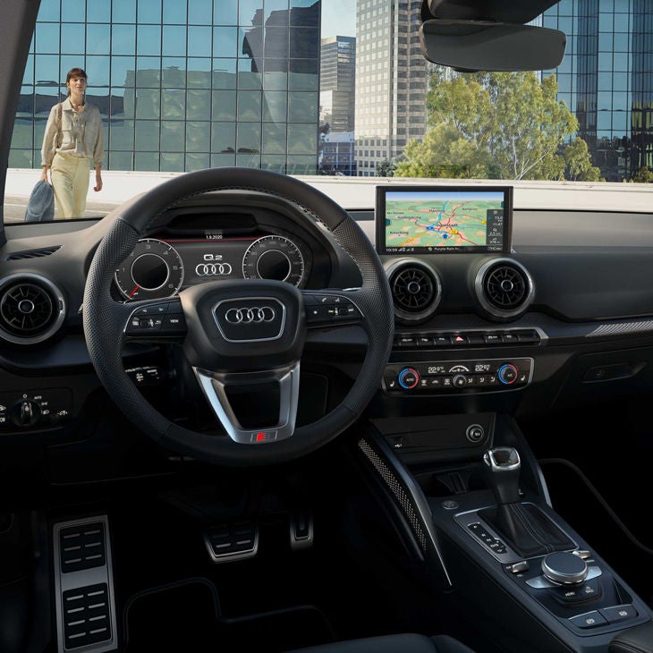 Foto de la conectividad del Audi Q2