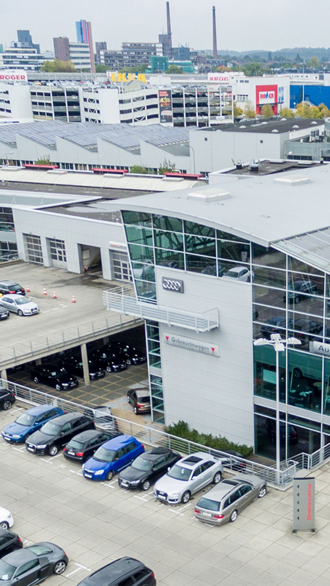 Außenansicht Audi Zentrum Essen