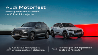 Audi Motorfest: Precios exclusivos en toda la gama de modelos Audi