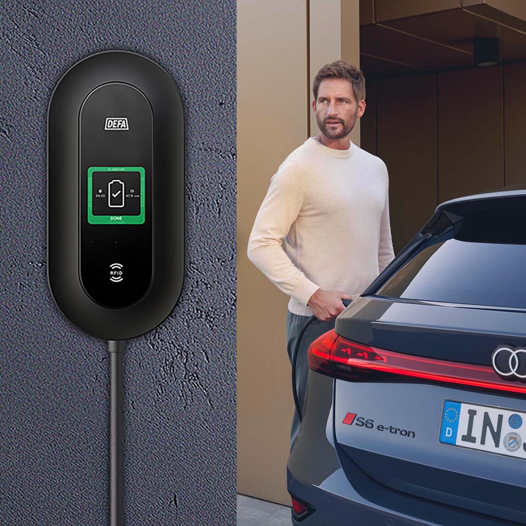 Audi Defa ladeboks kampanje