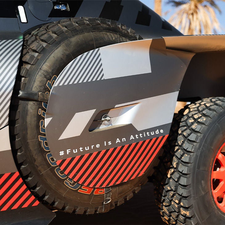 Final test run for the Audi RS Q e-tron