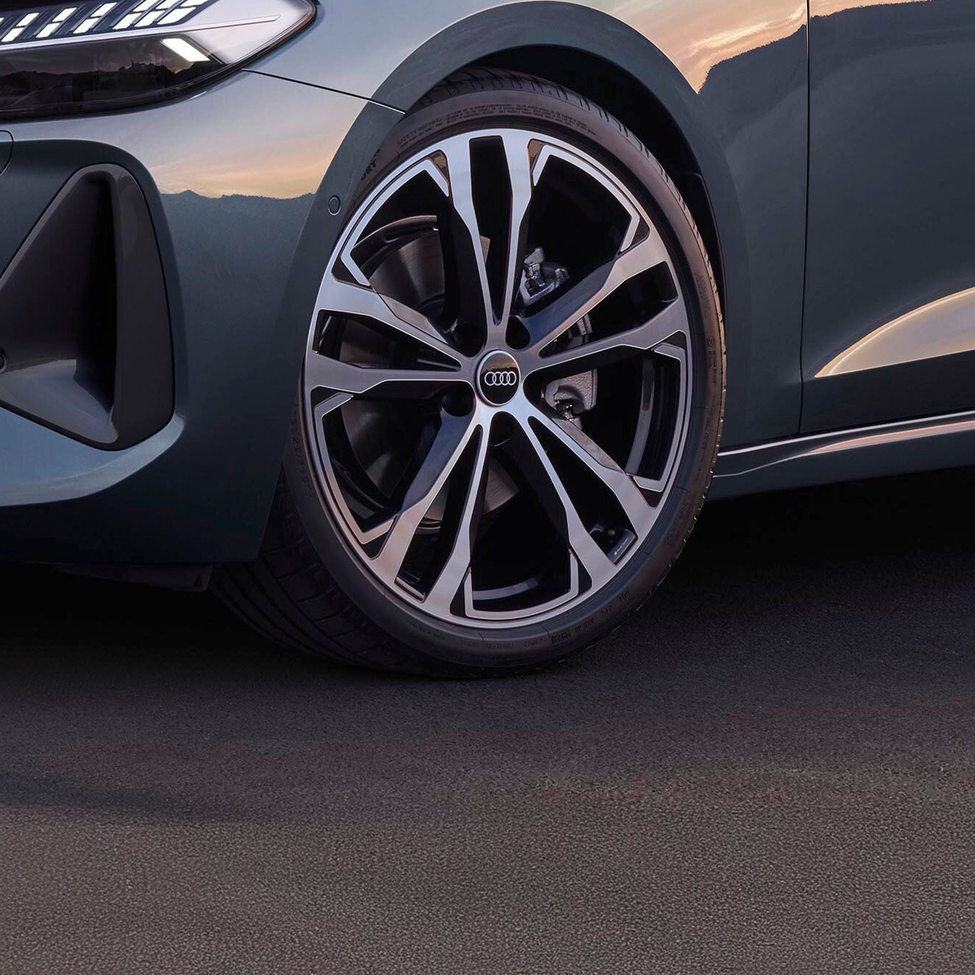 Foto de las llantas del Audi A5