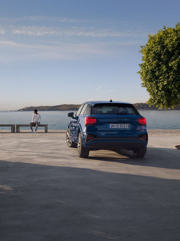 Audi Q2 side rear view