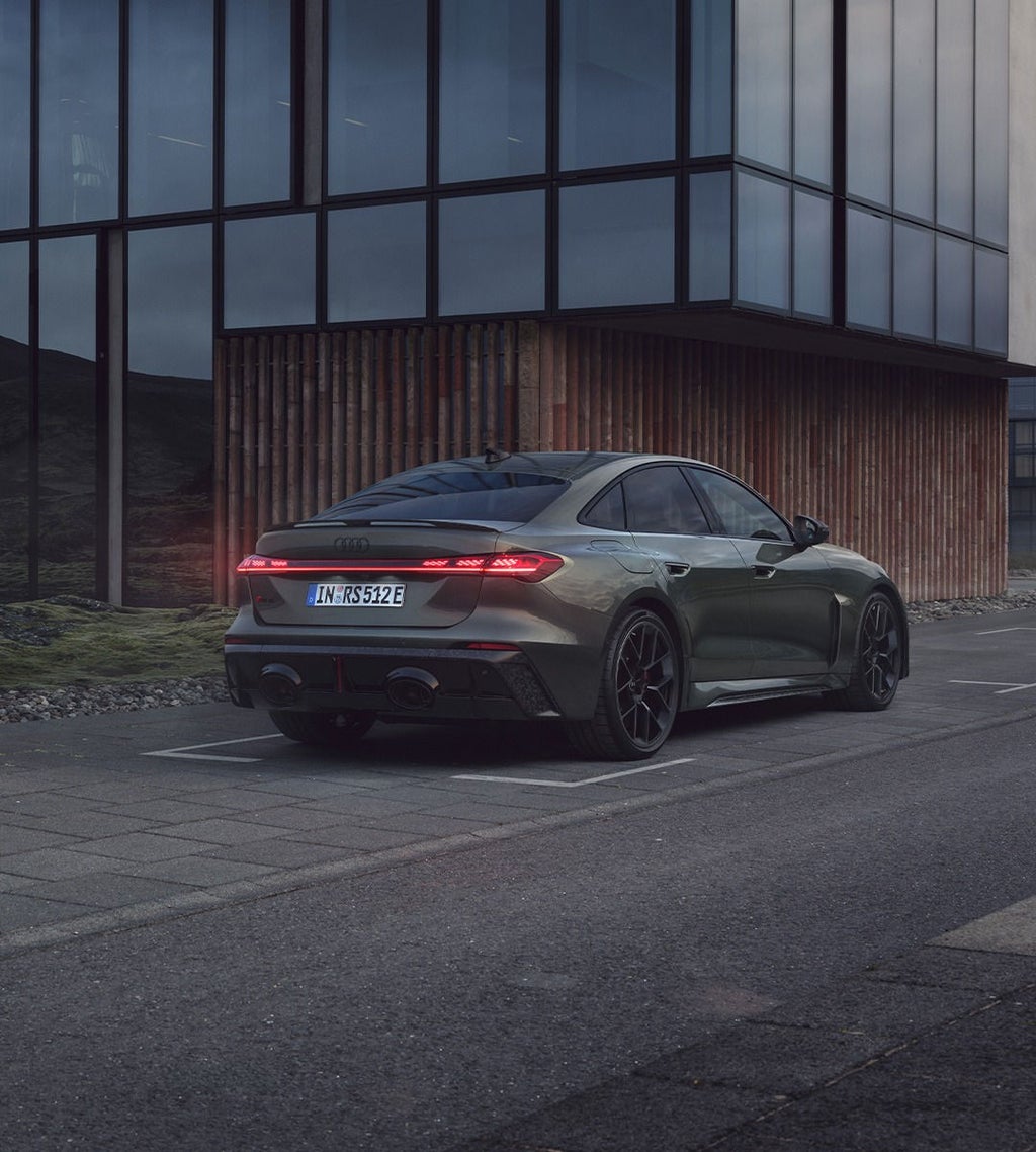 Parte trasera del Audi RS 5.