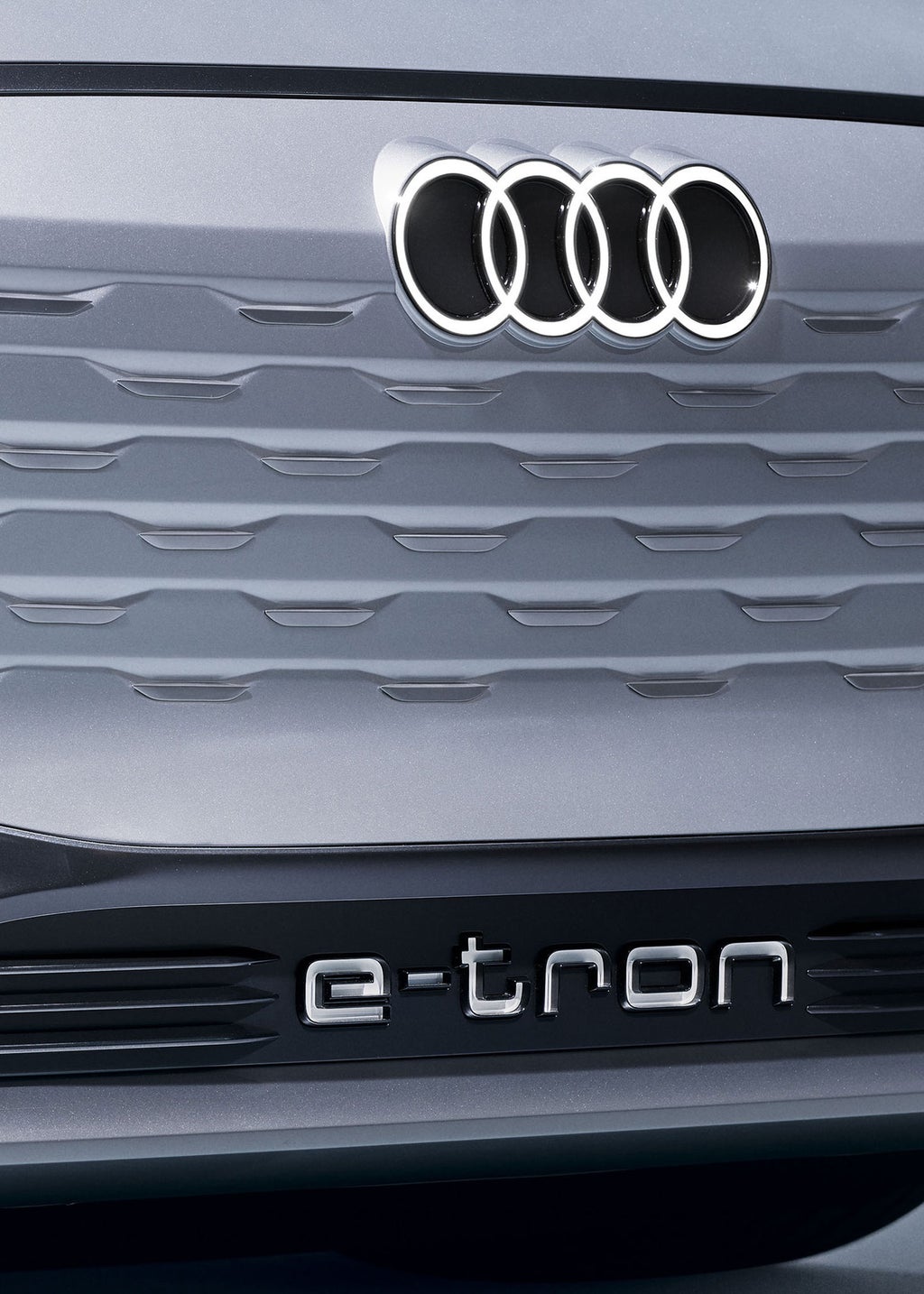 Détail du Singleframe du concept car.