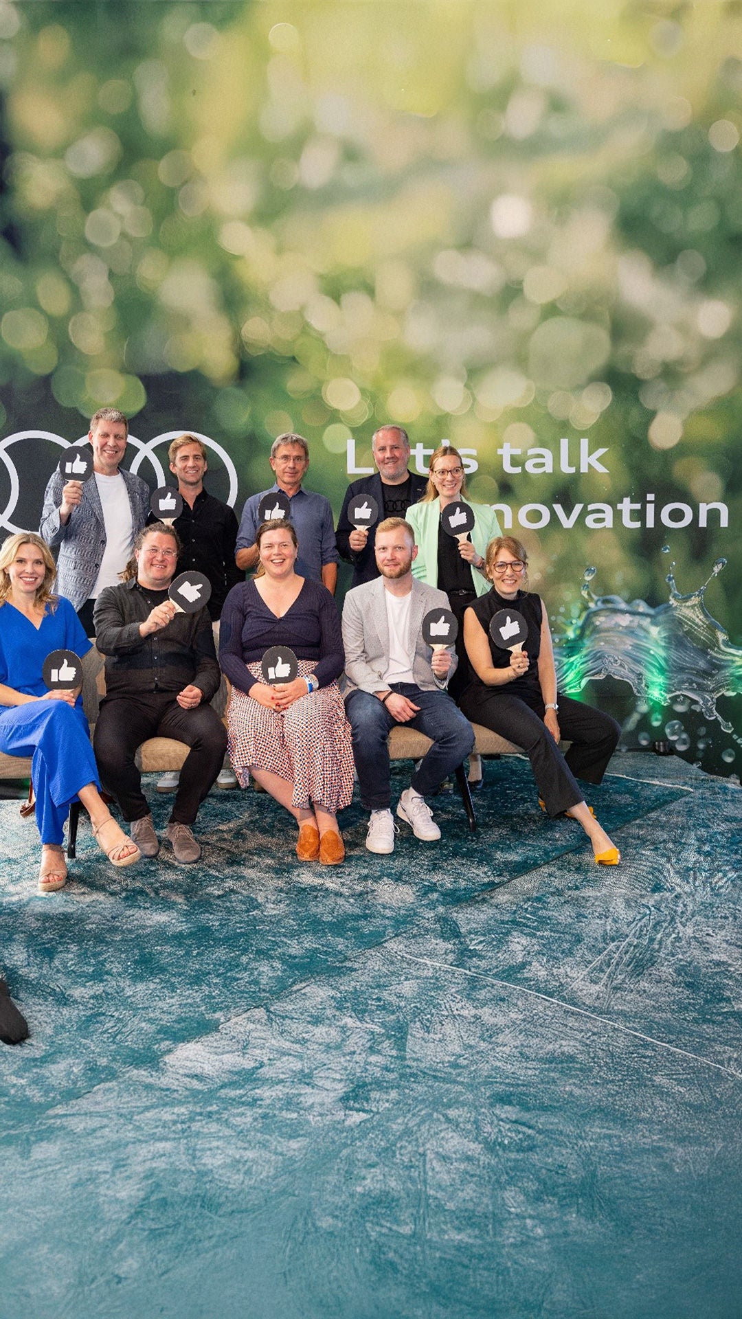 Group picture Greenovation Team Kieler Woche