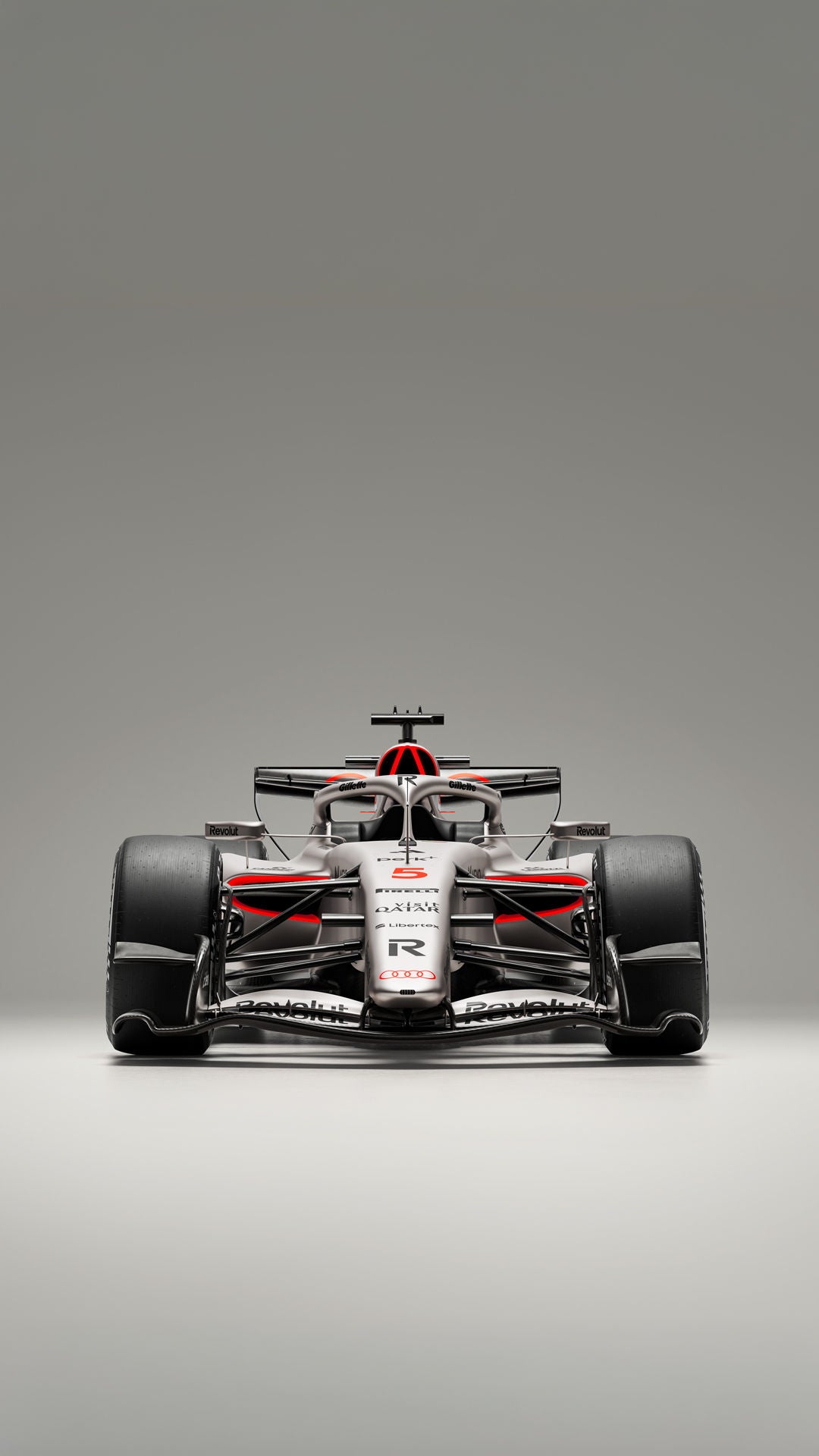 Seitenansicht des Audi R26.