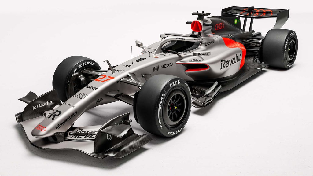 A picture showing the Audi R26.