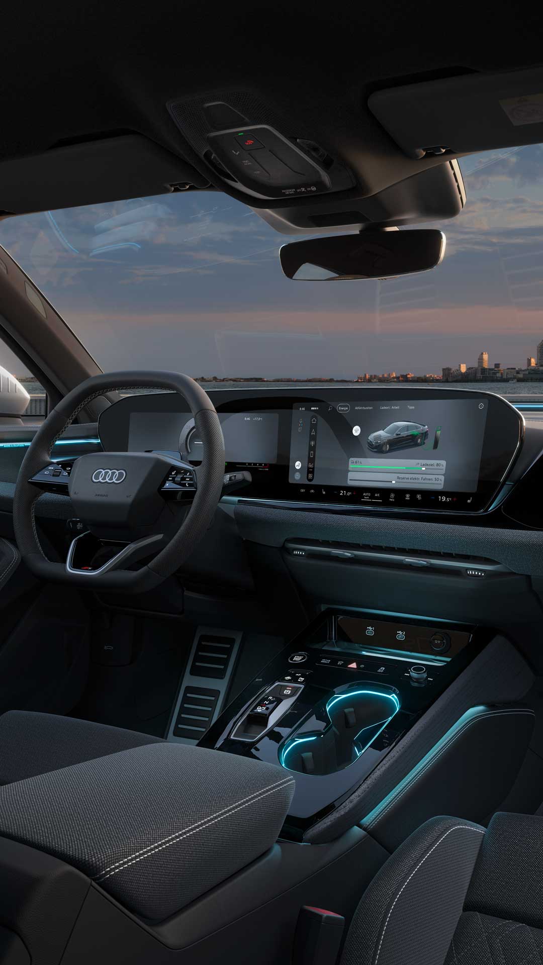 Interieur van een A5 